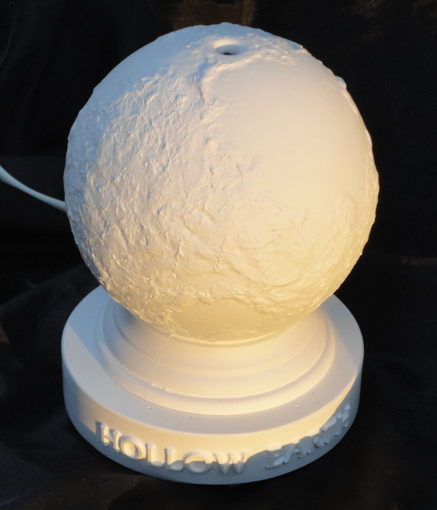 Konvexní lampa Dutá Země  -  Hollow Earth  -  Hohle Erde